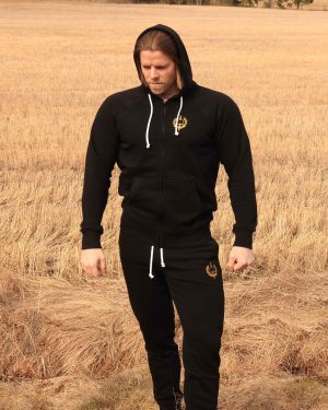 Black Fitted Hoodie