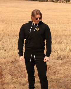 Black Fitted Hoodie 2