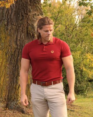 Burgundy Polo Shirt