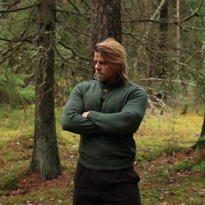 Dryad Green Merino Wool Sweater 5