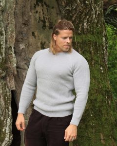 Grey Gigachad Merino Wool Garment 3