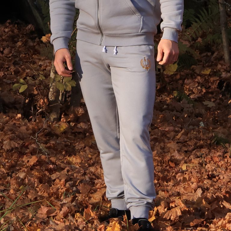 Grey Handsome Tracksuit Bottoms