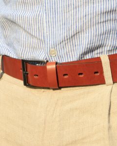 Leather Belt – Brown 3