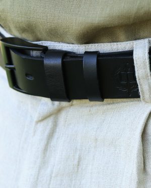 Leather Belt – Black