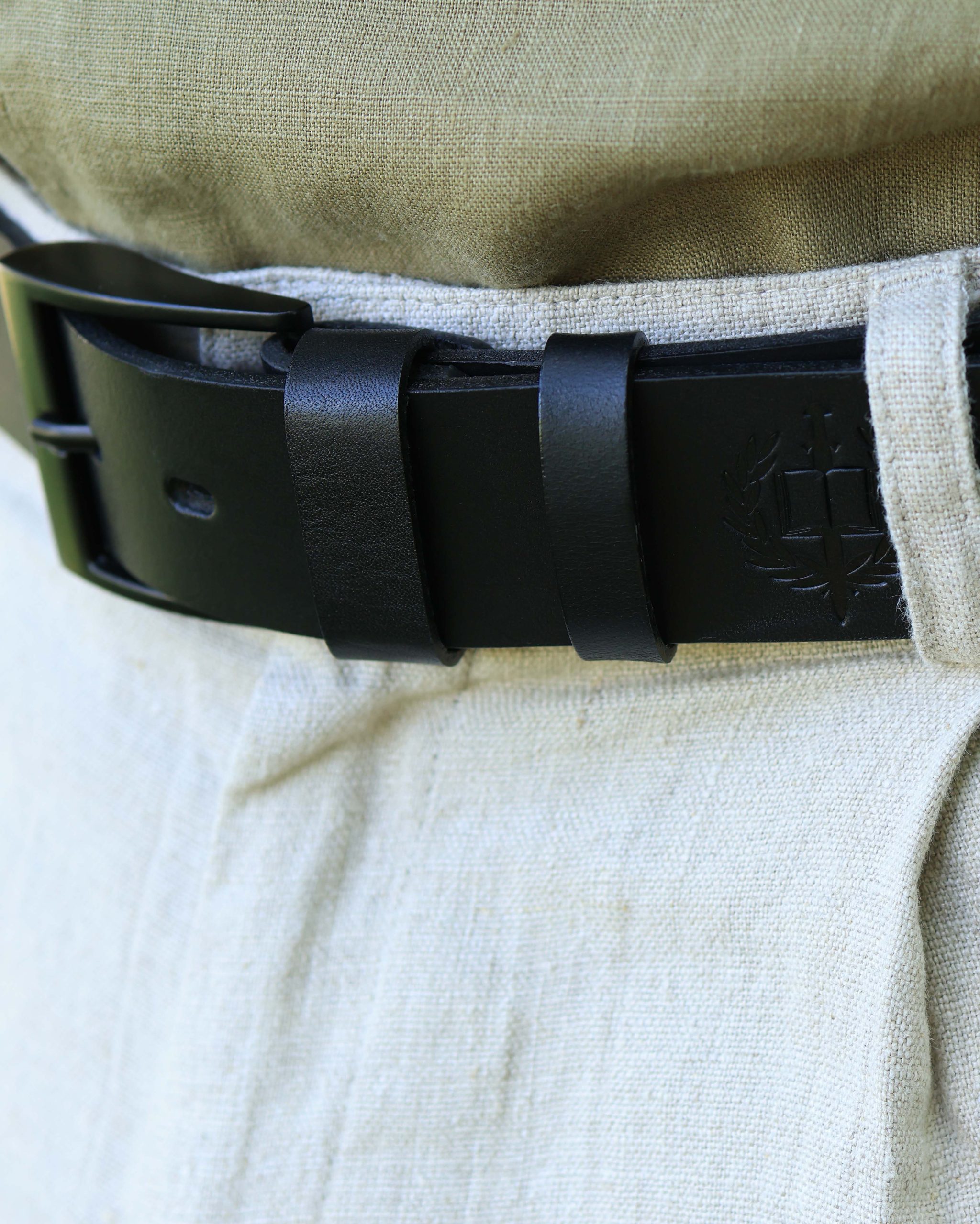 Leather Belt – Black