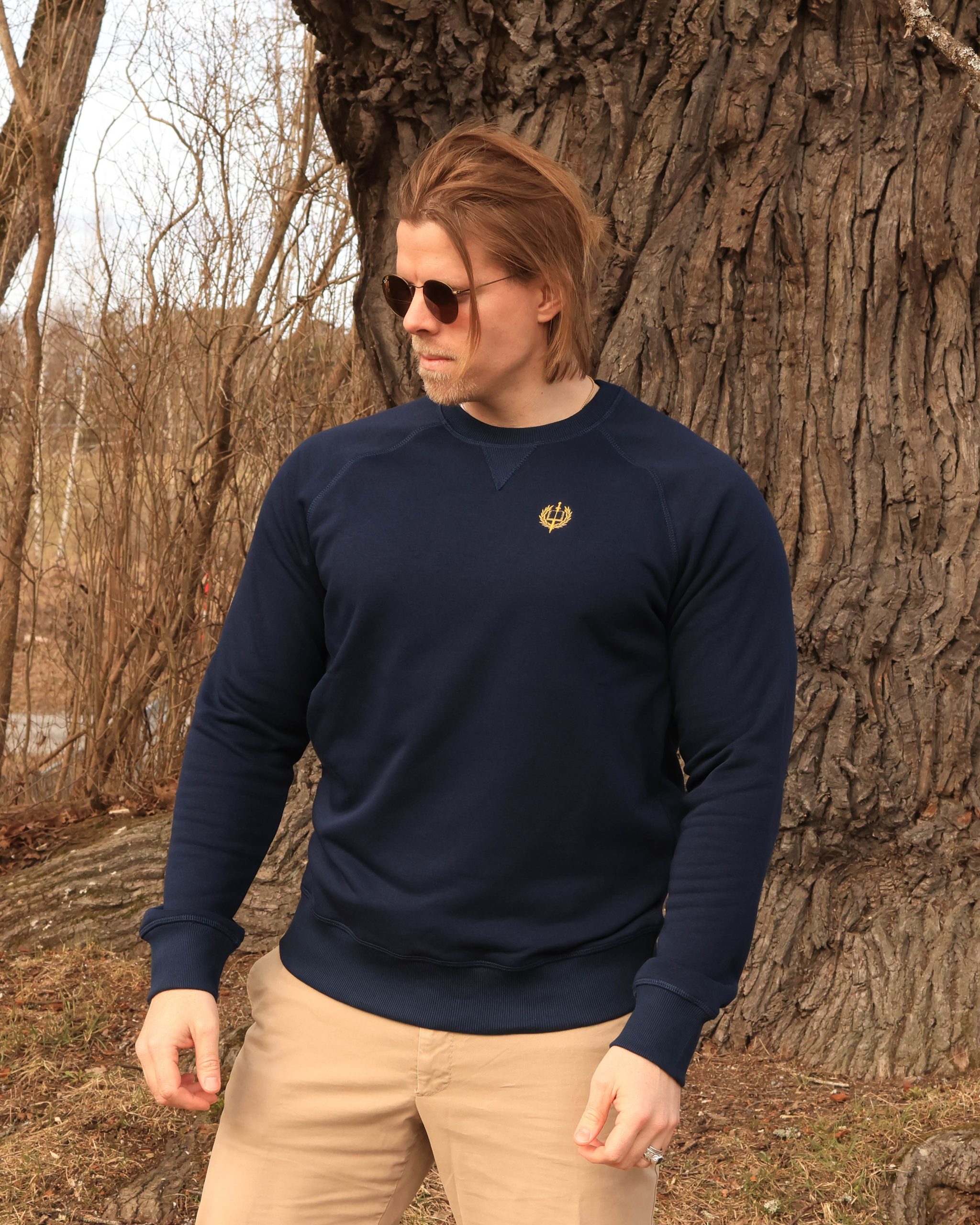 Navy Blue Sweater