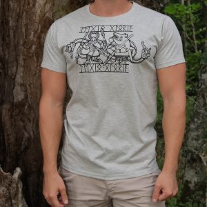 Grey Odinic T-Shirt 2
