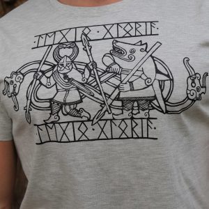 Grey Odinic T-Shirt 3