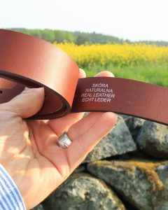 Leather Belt – Brown 4