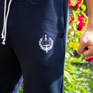 Navy Handsome Tracksuit Bottoms 2