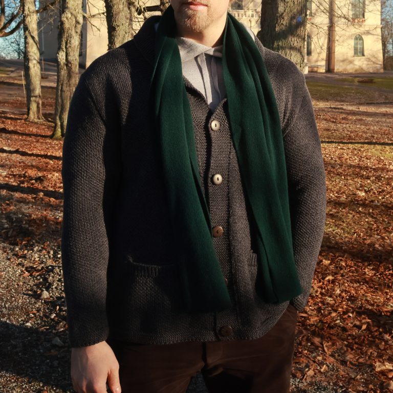 Sensitive Poet’s Merino Wool Scarf