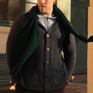 Sensitive Poet's Merino Wool Scarf 5