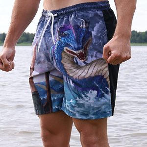 Thor and Jörmungand – Swimming Shorts 2